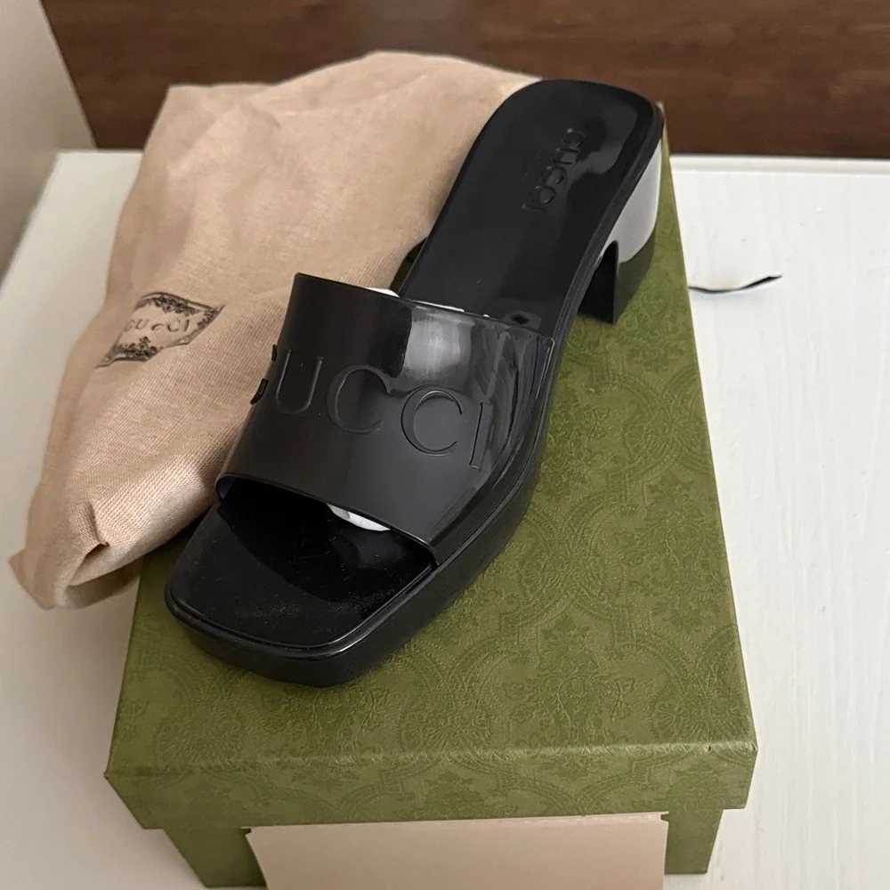 Gucci Black Women's Mules - Picture 2 of 3